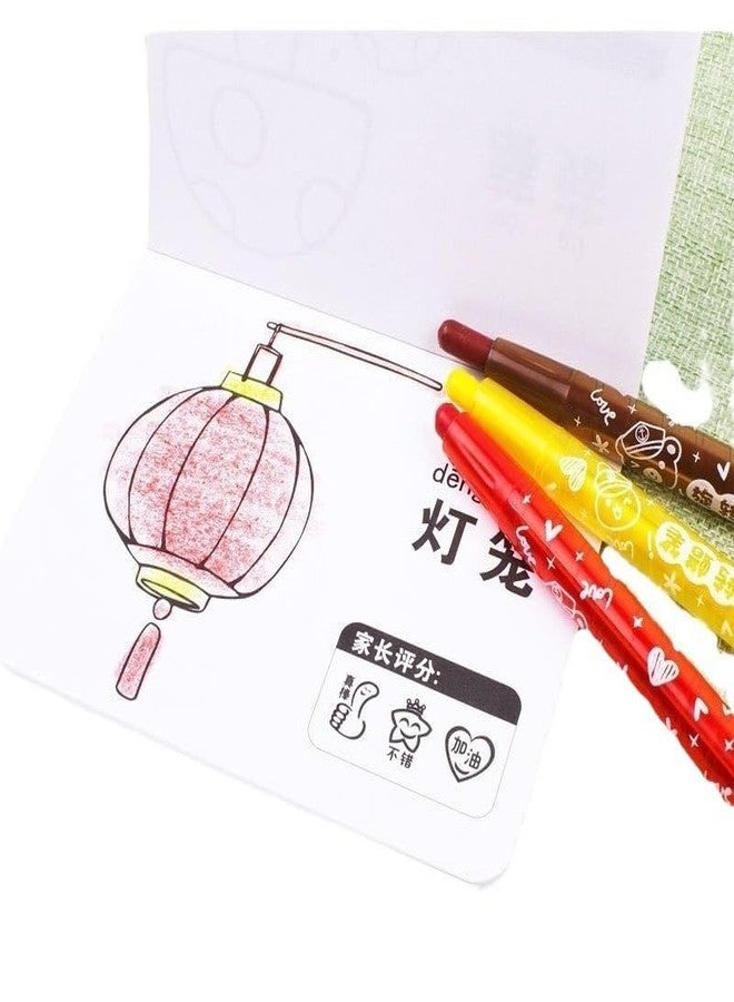 SAMVARDHAN Coloring Kit Twistable Shades Rolling-Crayon Set For Kids, Coloring Kit Crayons Pen For Drawing/School Kids/Boys/Girls/Birthday Gifts, Ink Multicolor (24) - Image 2